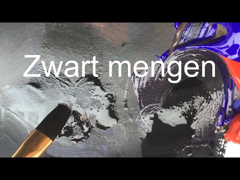 Zwart Maken Verf: Hoe Creëer Je Diepzwarte Tinten In Je Schilderij?