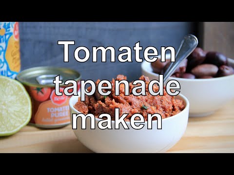 Tapenade Maken Met Zongedroogde Tomaten En Olijven: Een Heerlijke Smaaksensatie!