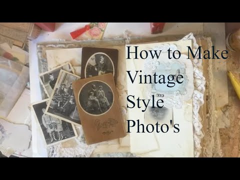 Vintage Fotoboek Maken: Een Creatief Pronkstuk Voor Herinneringen.