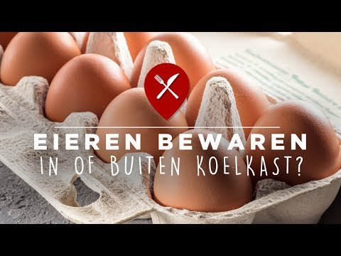 Eieren bewaren: in de koelkast of niet?