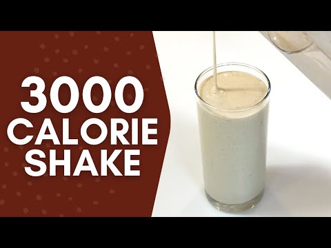 💪 Power-Packed Perfection: Shake Up Your Gains with the Ultimate 3000 Calorie Super Shake! 🥤
