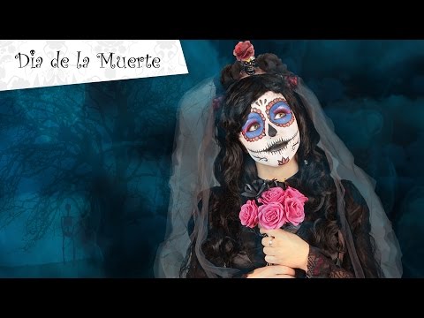 Halloween make-up tutorial: Dia de los muertos