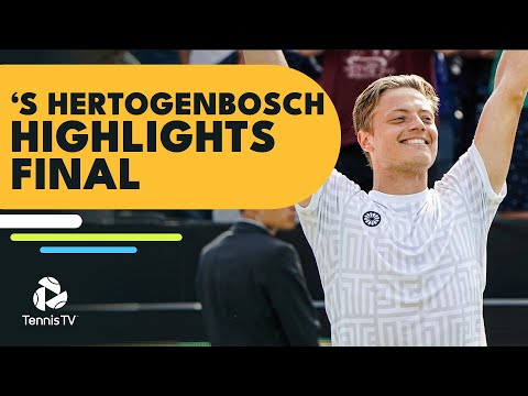 Daniil Medvedev vs Tim van Rijthoven For The Title | ’s-Hertogenbosch 2022 Final Highlights