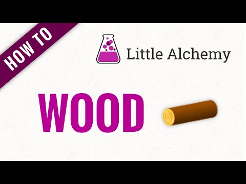 How to make WOOD in Little Alchemy