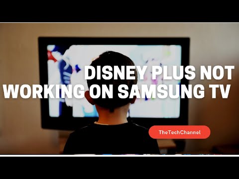 Disney Plus Not Working On Samsung TV [FIXED]