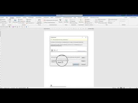 Hoe Voeg Je Een Handtekening In Word In?