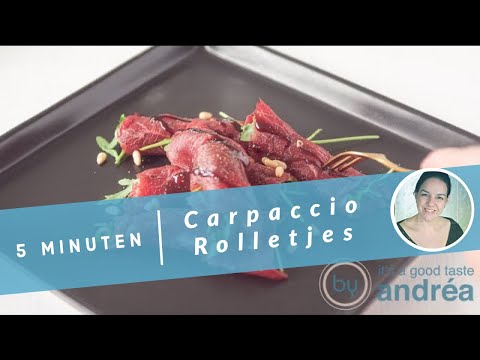 Carpaccio Rolletjes Maken: Heerlijke Hapjes Voor Elke Gelegenheid!