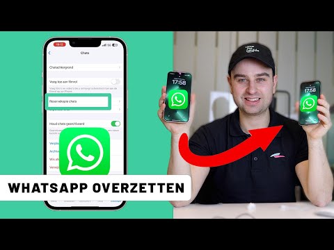 Hoe Zet Je Whatsapp Over Naar Een Nieuwe Telefoon